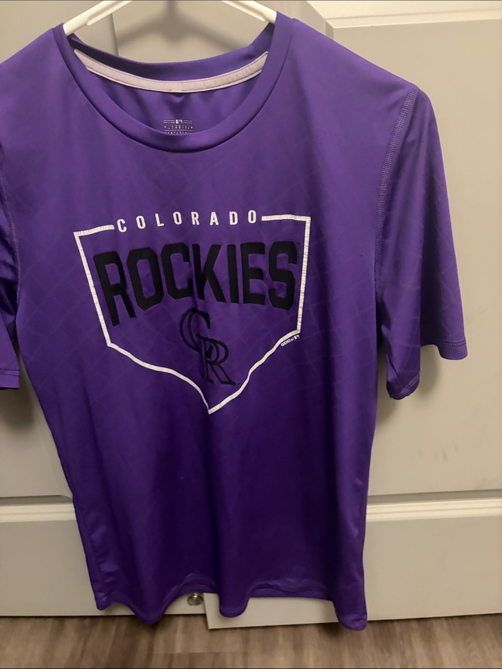 Colorado Rockies Purple Performance Kids Tee